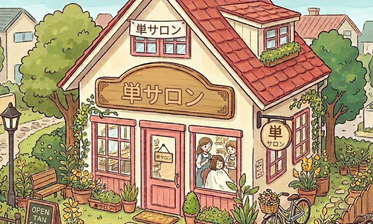 サロンの雰囲気2